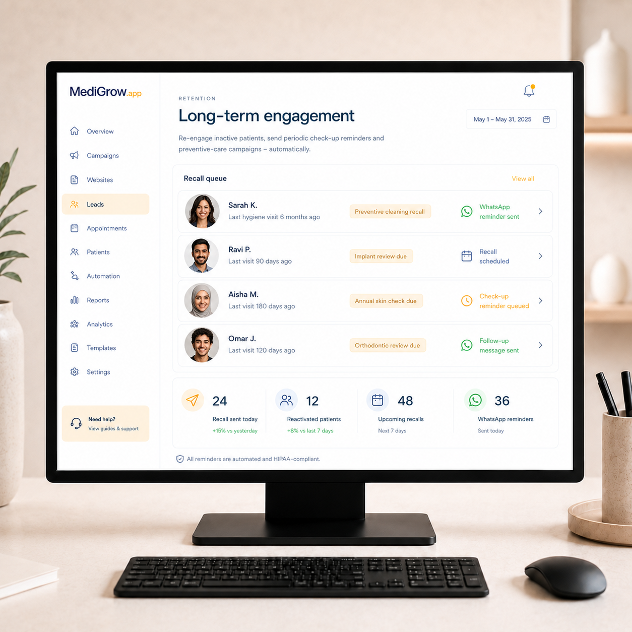 Retention campaigns